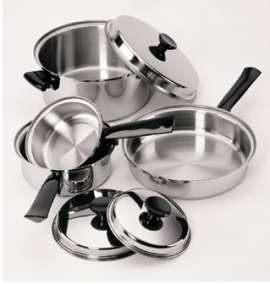 Focus Focus K0351 7 pc. Stainless Steel Cookware Set