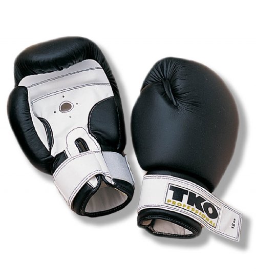 TKO 501LPT-BW-16 Pro Style 16 oz. Training Gloves Black White at Sears.com