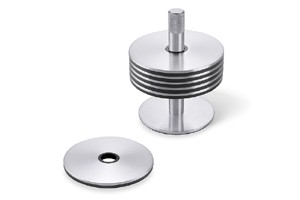 Zack 20387 PROCIO Coaster with Stand  Set of 6- Stainless Steal at Sears.com
