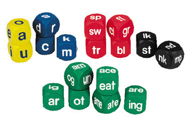 LEARNING RESOURCES LER0589 PHONICS CUBES CLASSPACK SET-1 EA. 0586-0588 at Sears.com
