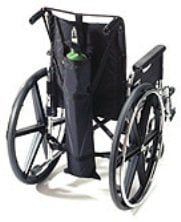 EZ-Access EZ0140BK Wheelchair Oxygen Carrier - Dual at Sears.com