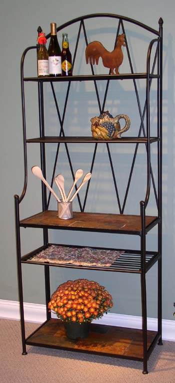 4D Concepts 601512 Baker's Rack with Slate Top -  Metal/Slate at Sears.com