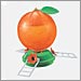 Artline Artline5547 40 Oz. Orange Oriole Feeder