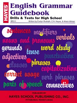Hayes School Publishing BR511 English Grammar Guidebook Senior High- 148 page 8.5   X 11   Workbook at Sears.com
