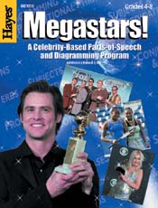 Hayes School Publishing ME103R Megastars: Parts of Speech and Diagramming- 76 Blackline Masters at Sears.com