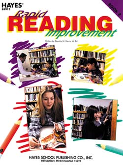 Hayes School Publishing BR912 Rapid Reading Improvement  Book 2- 56 page 8.5   X 11   Workbook at Sears.com