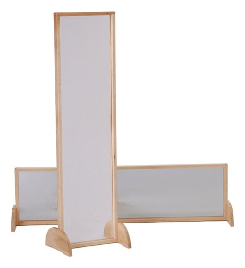 Jonti-Craft 2171JC 48"H Acrylic Mirror with Wood Frame at Sears.com