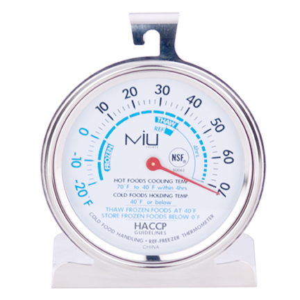 MIU France 90062 NSF Commercial Freezer Thermometer3 Inch Diameter Dial at Sears.com