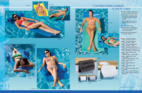 Ocean Blue Water Products 950003 Ocean Blue Foam Lounge - Yellow at Sears.com