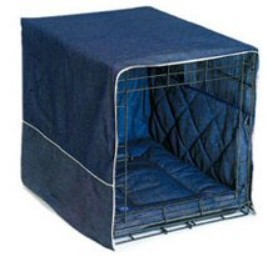 Pet Dreams 37503 Large Cratewear 3pc Set Crate Cover Mat Bumper