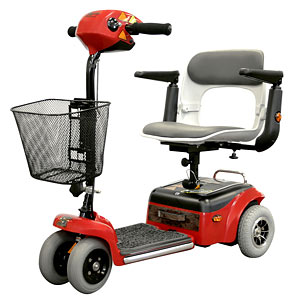 Shoprider TE-787NA-RED-Scootie 4 Wheel Scooter Red at Sears.com