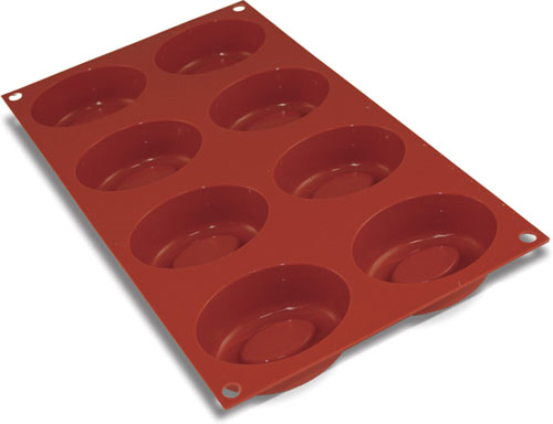 World Cuisine 47742-43 8 Savarin Oval Silicone Mold at Sears.com