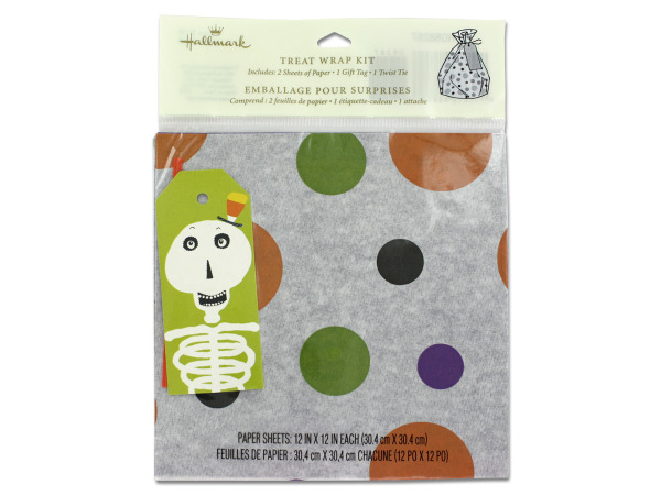 BULK BUYS Halloween themed gift wrap kit - Pack of 48 at Sears.com