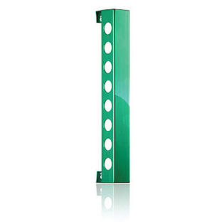 Vynebar VB8PG Vynebar 8 Polished Green Vertical Wine Rack Vynebar VB8PG Vynebar 8 Polished Green Vertical Wine Rack
