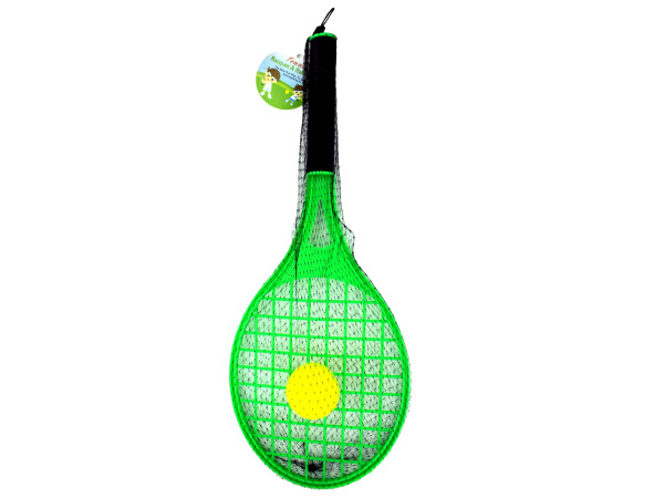 BULK BUYS Toy tennis racquet with foam ball - Pack of 36 at Sears.com
