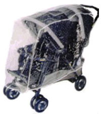 Sashas Kiddie Products Sasha Kiddie RW-105 Tandem Stroller Rain and Wind Cover - Stroller Not Included at Sears.com
