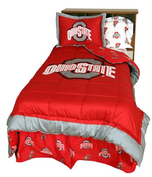 College Covers OHICMKG Ohio State Reversible Comforter Set -King at Sears.com