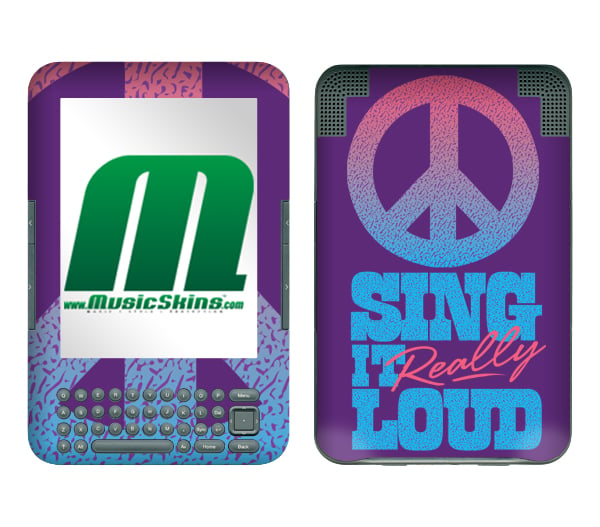 Music Skins Zing Revolution MS-SIL20210 Amazon Kindle 3 at Sears.com