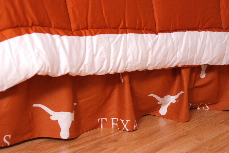 College Covers TEXDRFL Texas Printed Dust Ruffle Full at Sears.com