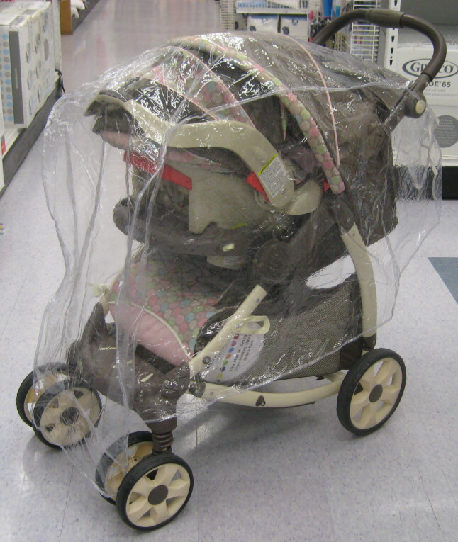 Sashas Kiddie Products Sasha Kiddie RW-TSS Single Stroller Travel System Rain and Wind Cover - Stroller Not Included at Sears.com