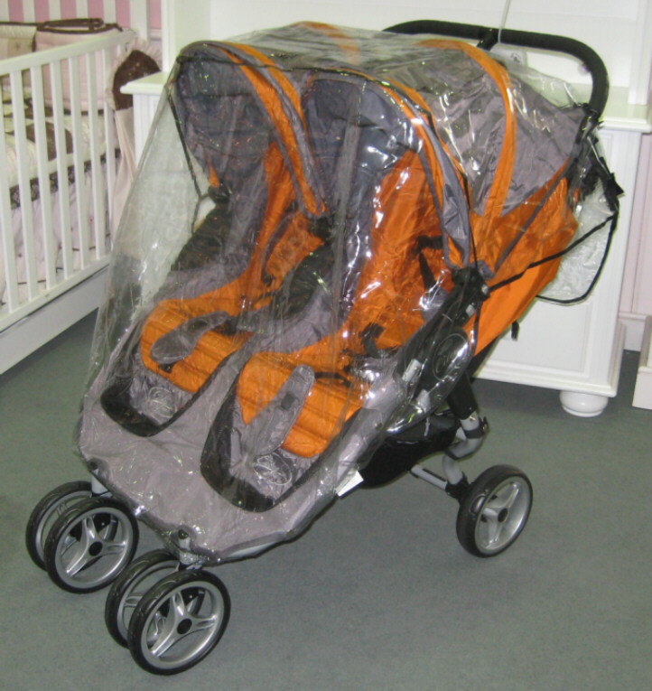Sashas Kiddie Products Sasha Kiddie BJC2 Mini R Baby Jogger City Mini Double Stroller Rain and Wind Cover - Stroller Not Included at Sears.com