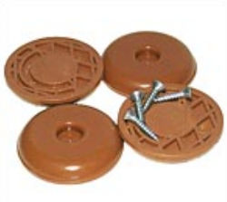 Madico 23225 Super Slidex - 1.5 in. Round High Density Polyethylene Pads - Brown at Sears.com