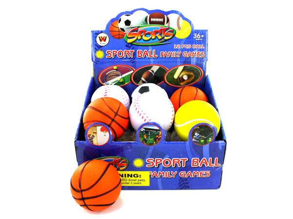 BULK BUYS Foam sports balls - Pack of 24 at Sears.com