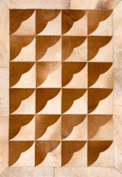 Eastern Weavers Rugs KCH06BI-8x10 Kyle Cowhide KCH06 Brown Ivory 8x10 Contemporary Rug at Sears.com