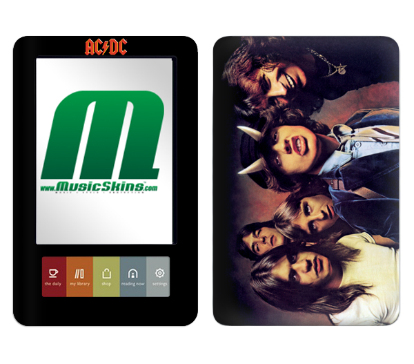 Music Skins Zing Revolution MS-ACDC10137 Barnes &amp; Noble NOOK - Wi-Fi-3G + Wi-Fi at Sears.com