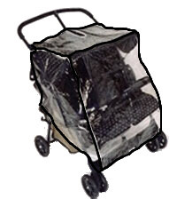Sashas Kiddie Products Sasha Kiddie Mia 3R MiaModa Facile Twin Side by Side Stroller Rain and Wind Cover - Stroller Not Included at Sears.com