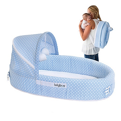 LulyBoo BLFBD001 BABY LOUNGE BLUE DOTS at Sears.com