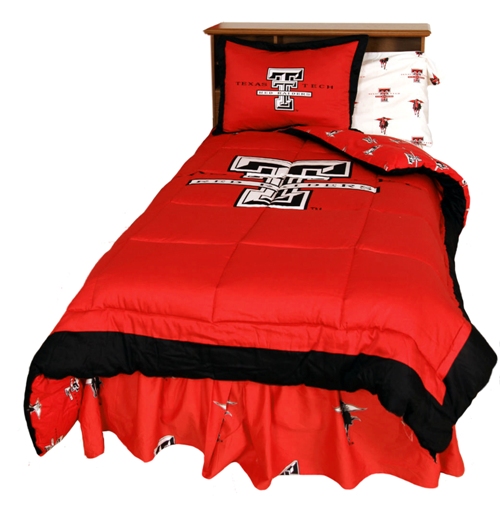 College Covers TTUCMKG Texas Tech Reversible Comforter Set -King at Sears.com