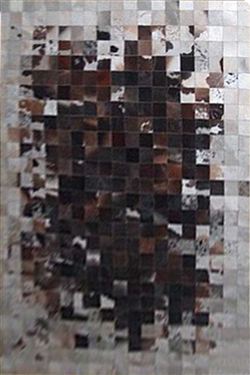 Eastern Weavers Rugs KCZ0172BG-8x10 Kyle Cowhide KCZ0172 Black Grey 8x10 Contemporary Rug at Sears.com