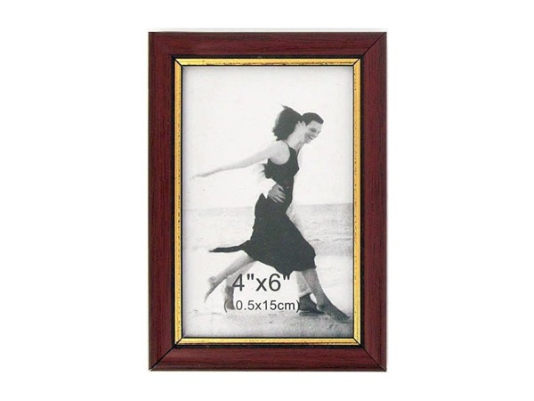 BULK BUYS 4" x 6" Wood tone photo frame - Pack of 48 at Sears.com