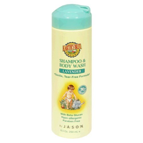 Frontier Natural Products Co-Op Jason Natural Cosmetics Earth&'s Best Shampoo &amp; Body Wash  Lavender 8.5 oz. Baby &amp; Child Care 218036 at Sears.com