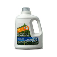 Frontier Natural Products Co-Op Seventh Generation Laundry Products Free &amp; Clear High Efficiency Liquids 2X Concentrates 100 fl. oz. 64 Loads 221351 at Sears.com