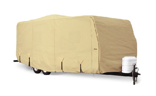 Eevelle GLRVTT3436T Goldline Cover Travel Trailer - Tan at Sears.com