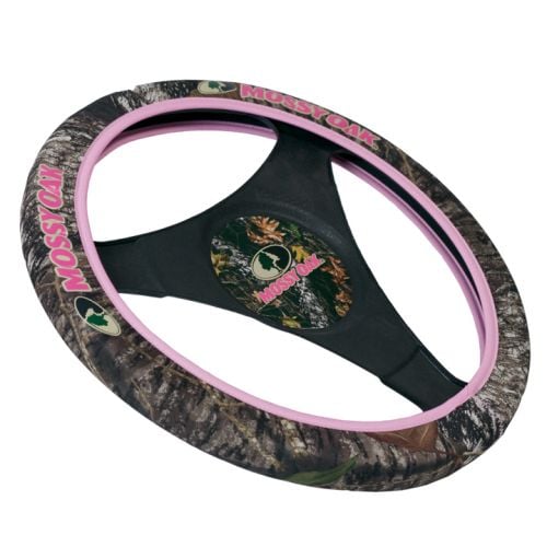 SPG Auto MSW4404 Mossy Oak For Her Steering Wheel Cover - Neoprene - Camouflage and Pink at Sears.com