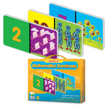 The Learning Journey Learning Journey 444665 Match It Mathematics Dominoes at Sears.com