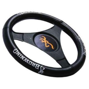 SPG Auto B9151 Steering Wheel Covers Browning - Leather at Sears.com