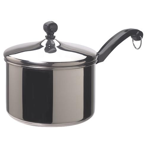 Farberware 50003F 3 Qt. Stainless Steel Saucepan with Lid