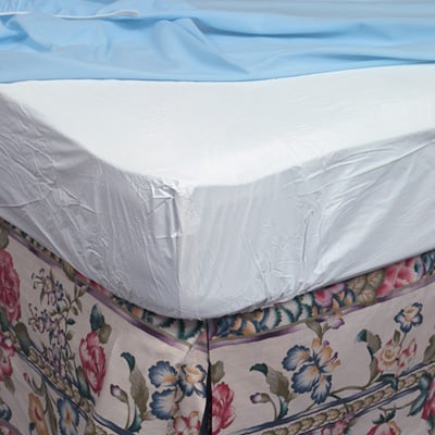 Mabis 554-8059-9812 Contour Plastic Protective Mattress Cover for Hospital Beds - 1 Dozen at Sears.com