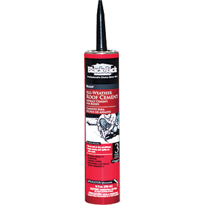 Blackjack roofing caulk