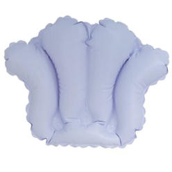 Inflatable Bath Pillow Deluxe Comfort Inflatable Bath Pillow White