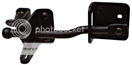 National Black Finish 6" Bar Automatic Gate Latch at Sears.com