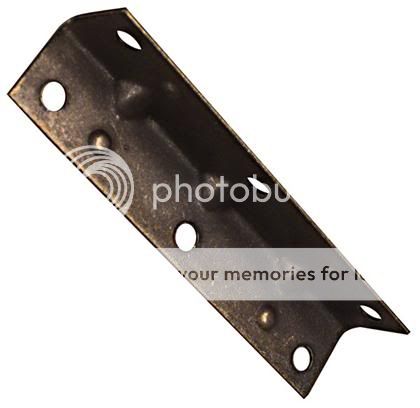 National Antique Brass Finsih 3-1/2" x 3/4" Corner Braces 4pk at Sears.com