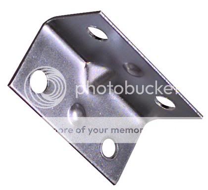 National Zinc Plated 1-1/2" x 3/4" Corner Braces 4pk at Sears.com