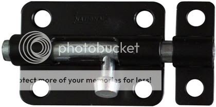 National Black Finish 3" Barrel Bolt Gate Window Latch at Sears.com