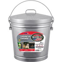 DOVER PARKERSBURG 6GAL GALV GARBAGE PAIL at Sears.com
