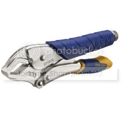 Irwin&nbsp; Irwin 7WR Curved Jaw Vise Grips W/ Wire Cutter 07T